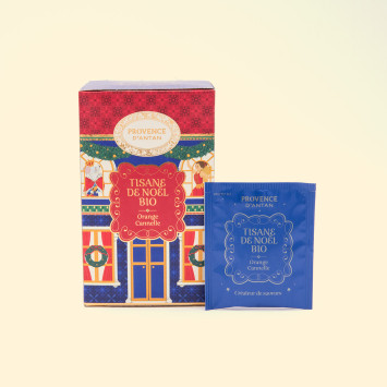 Organic Christmas Herbal Tea – Orange & Cinnamon – 18 Sachets