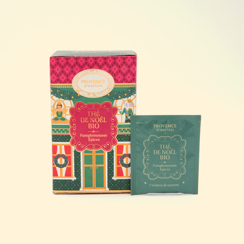 Thé de Noël Épices & Pamplemousse Bio – 18 sachets
