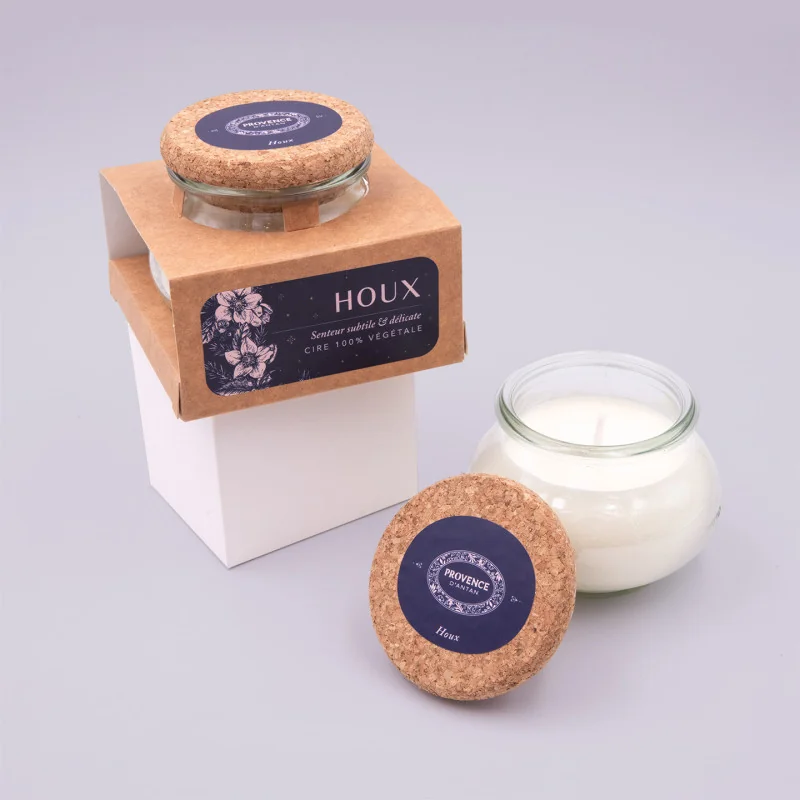 Bougie artisanale Houx – Provence d’Antan 140 g