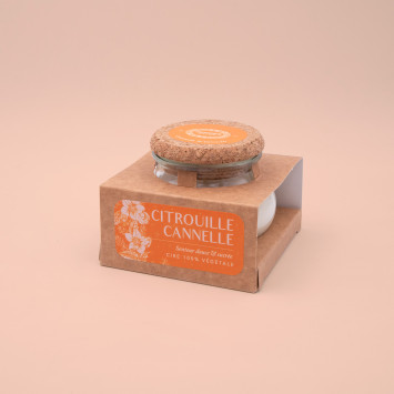 Bougie artisanale Citrouille Cannelle