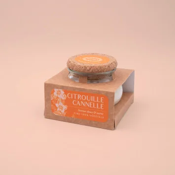 Artisanal Candle Pumpkin Cinnamon – Provence d’Antan 140 g
