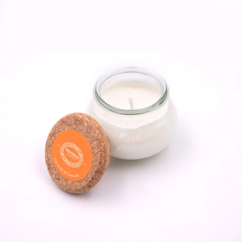 Artisanal Candle Pumpkin Cinnamon – Provence d’Antan 140 g