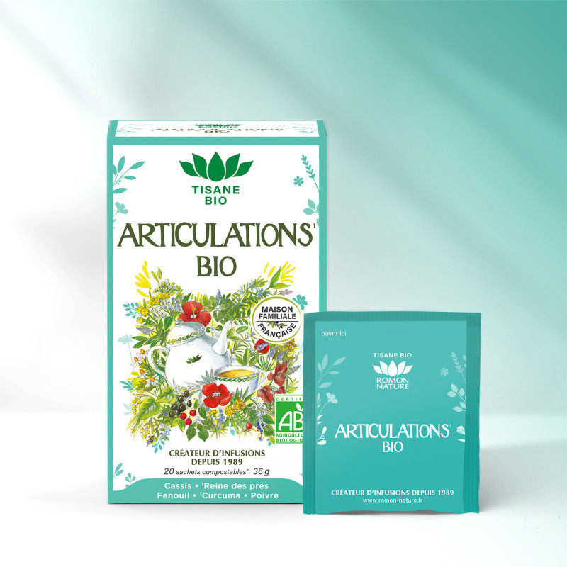 Organic Joint Support Tea – Blackcurrant & Meadowsweet Infusion