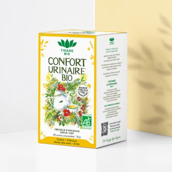 Organic Urinary Comfort Tea – Blackcurrant & Hibiscus Infusion