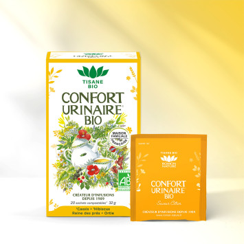 Tisane Bio Confort Urinaire – Infusion Cassis & Hibiscus