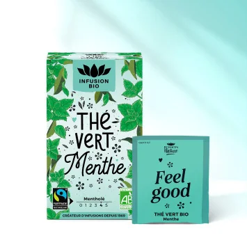 Organic Mint Green Tea – Botanical Freshness