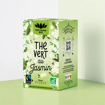 Organic Jasmine Green Tea – Elegant & Floral