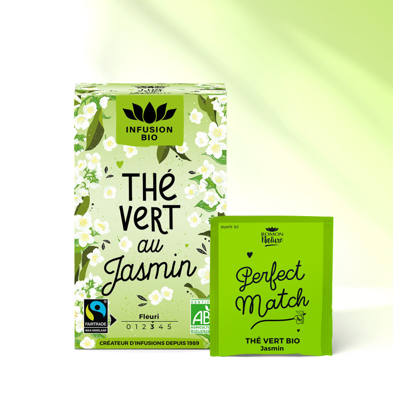 Organic Jasmine Green Tea – Elegant & Floral