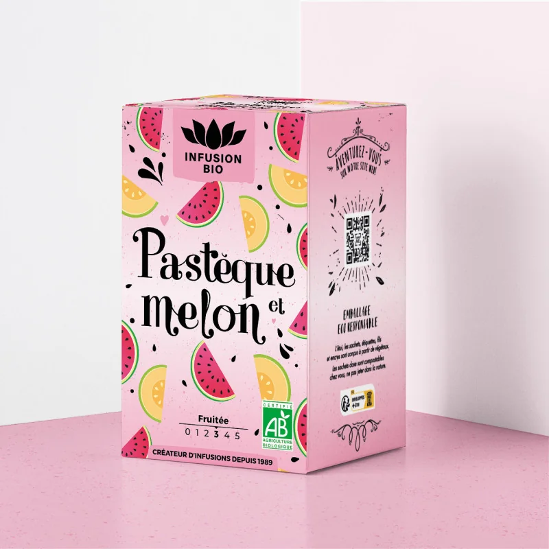 Organic Watermelon Melon Herbal Tea