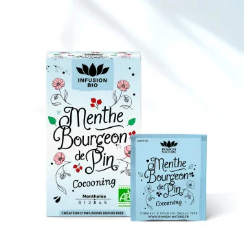 Organic Mint & Pine Bud Tea – Herbal Freshness & Forest Calm