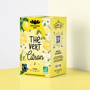 Thé Vert Bio Citron – Frais & végétal