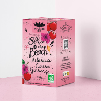 Infusion Bio Amazing Sex on the Beach – Fruité & épicé