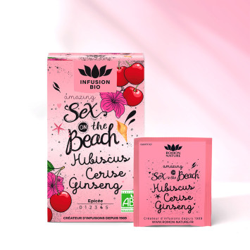 Infusion Bio Amazing Sex on the Beach – Fruité & épicé