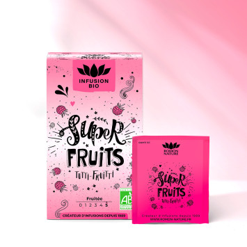 Infusion Super Fruits Bio - Mélange Fruité Gourmand
