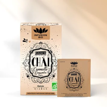 Infusion Chaï Bio* - 16 Sachets