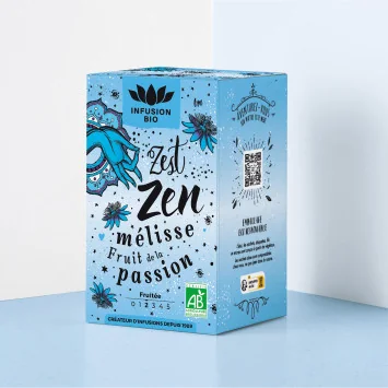 Organic Zest Zen Infusion - Lemon Balm and Soothing Lemon