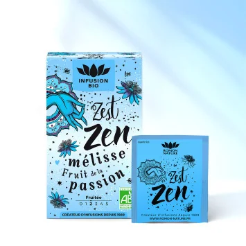 Organic Zest Zen Infusion - Lemon Balm and Soothing Lemon