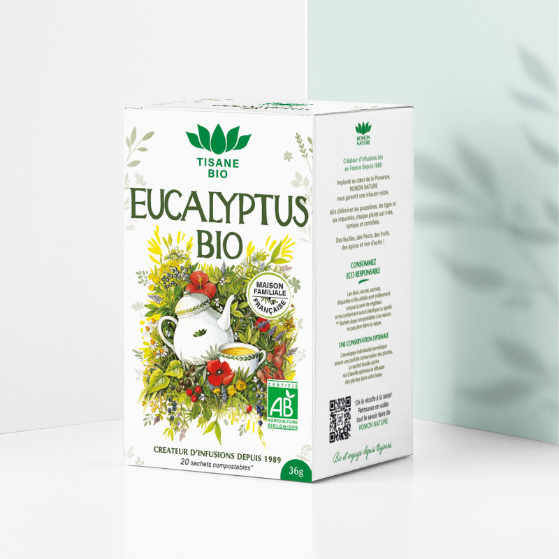 Tisane Eucalyptus Bio* – 20 Sachets | Romon Nature