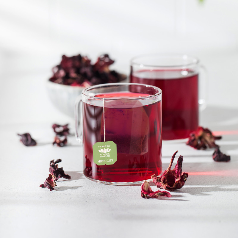 Organic Hibiscus Herbal Tea* – 20 Bags | Romon Nature