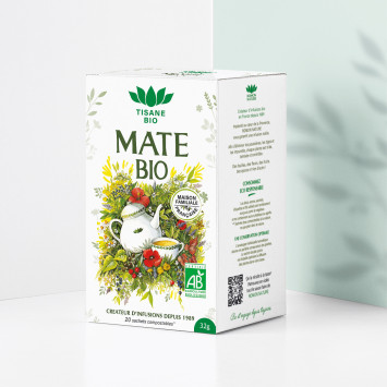 Organic Maté Herbal Tea* – 20 Bags | Romon Nature