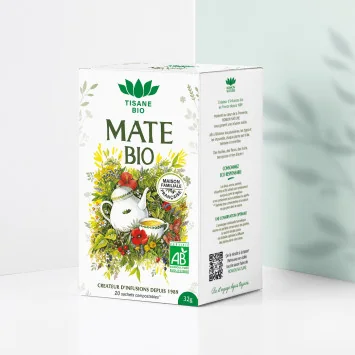 Organic Maté Herbal Tea* – 20 Bags | Romon Nature