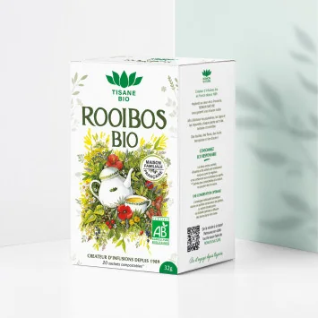 Tisane Rooibos Bio* – 20 Sachets | Romon Nature