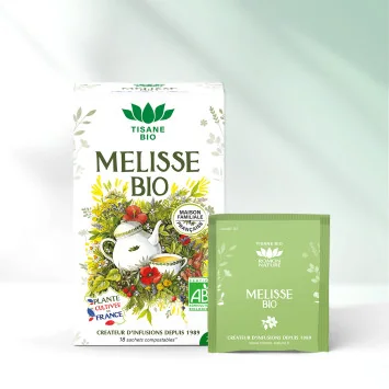 Organic French Lemon Balm Herbal Tea* - 18 Tea Bags
