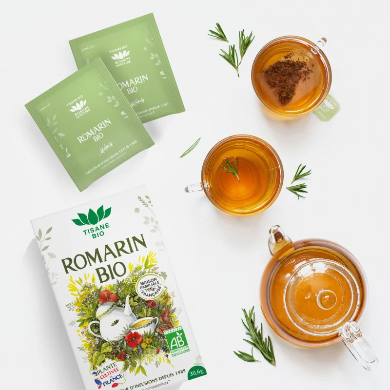 Tisane Romarin France Bio* – 18 Sachets | Romon Nature