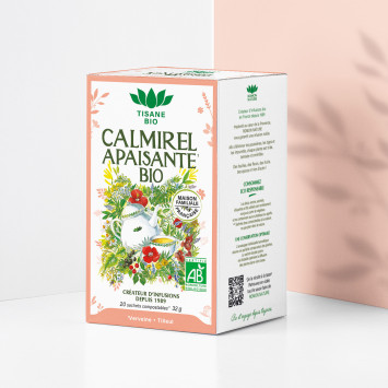 Tisane Bio Calmirel Apaisante – Infusion Verveine et Tilleul