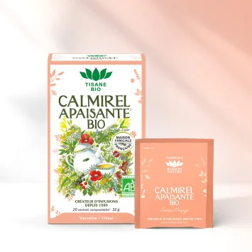 Tisane Bio Calmirel Apaisante – Infusion Verveine et Tilleul