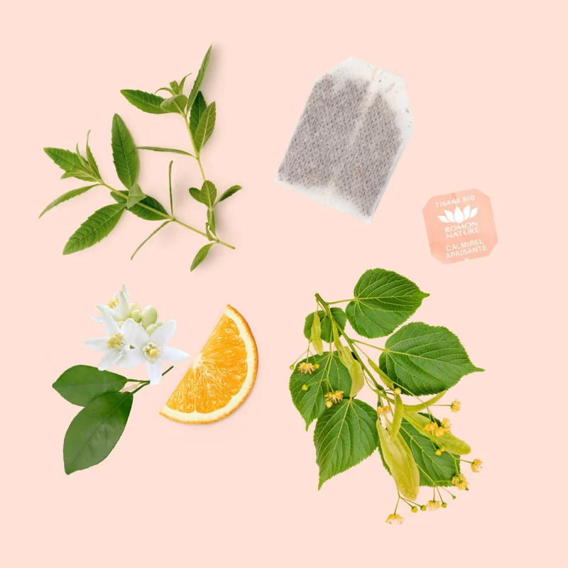 Tisane Bio Calmirel Apaisante – Infusion Verveine et Tilleul