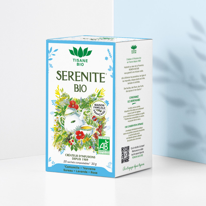 Serenity Organic Herbal Tea – Natural Calm & Relaxation
