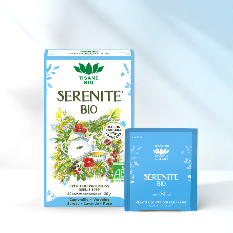 Serenity Organic Herbal Tea – Natural Calm & Relaxation