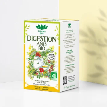 Organic Digestion Tea – Green Anise & Fennel Infusion