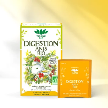 Organic Digestion Tea – Green Anise & Fennel Infusion