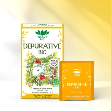 Tisane Bio Dépurative – Infusion Romarin & Chicorée