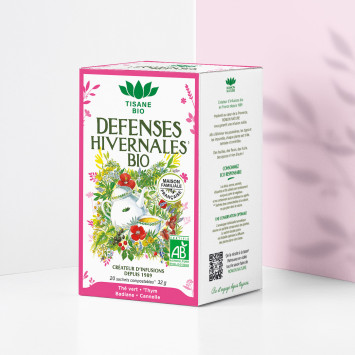 Tisane Bio Défenses Hivernales – Infusion Thym & Épices
