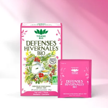Organic Winter Defense Tea – Thyme & Warming Spices Infusion