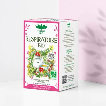 Organic Respiratory Tea – Thyme & Peppermint Infusion