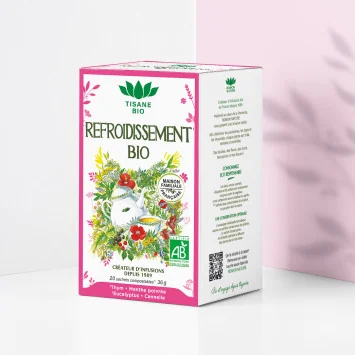 Organic Cold-Relief Tea – Thyme & Eucalyptus Infusion