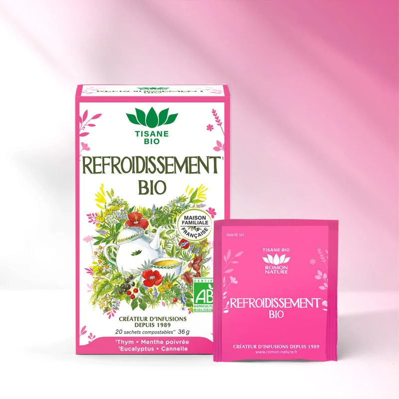 Organic Cold-Relief Tea – Thyme & Eucalyptus Infusion