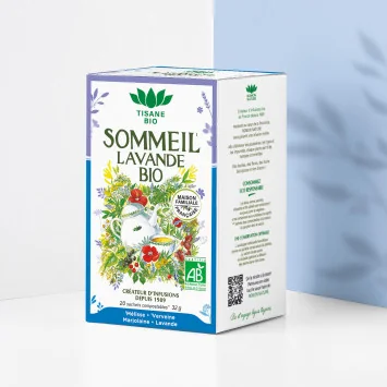 Sleep Lavender Organic Herbal Tea – Relaxation & Deep Sleep