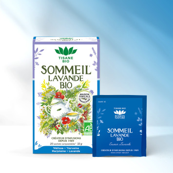 Sleep Lavender Organic Herbal Tea – Relaxation & Deep Sleep