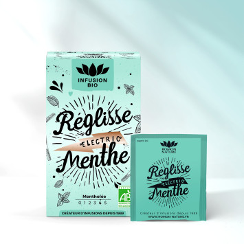 Infusion Réglisse Menthe Bio - Saveur Fraîche et Douce