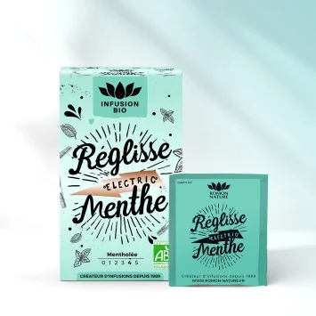 Organic Licorice Mint Infusion - Refreshing and Sweet Taste