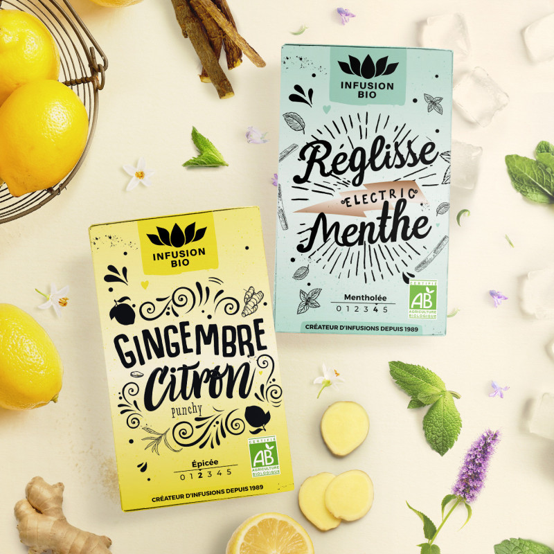 Organic Licorice Mint Infusion - Refreshing and Sweet Taste