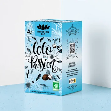 Infusion Coco Passion Bio - Mélange de Fruits Tropicaux