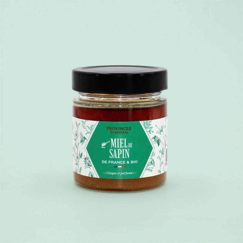 Organic French Fir Honey – 220g Jar | Provence d’Antan