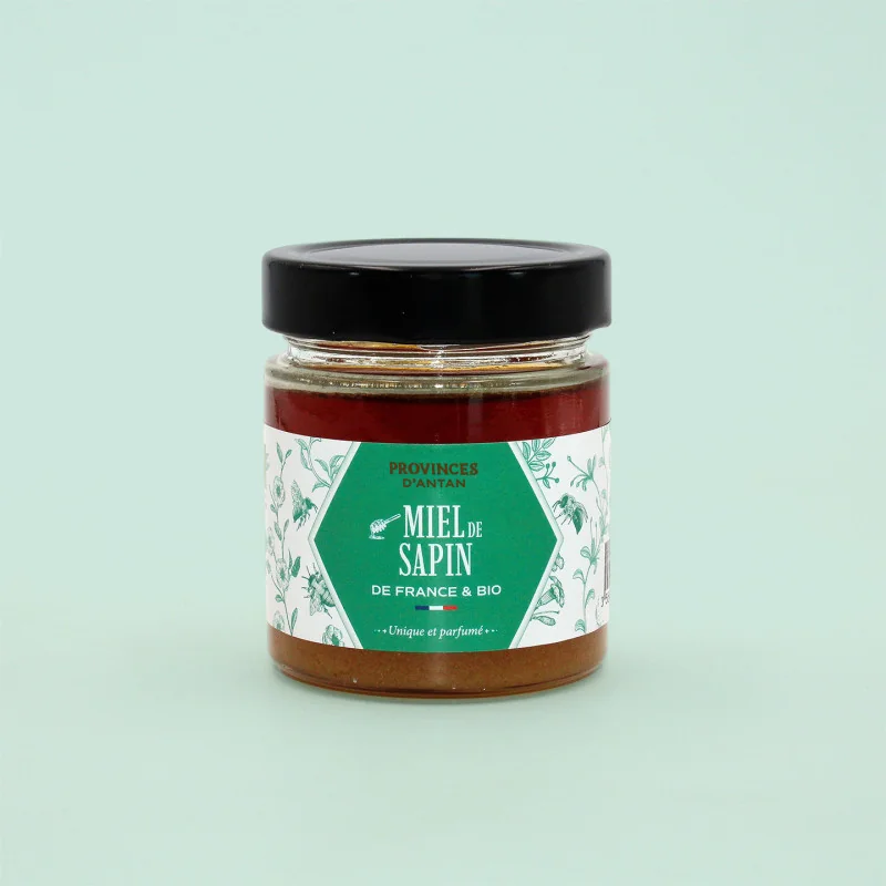 Organic French Fir Honey – 220g Jar | Provence d’Antan