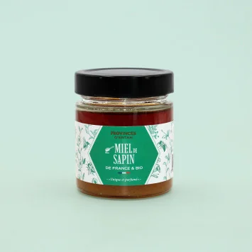 Miel de Sapin de France BIO – Pot 220 g | Provence d’Antan